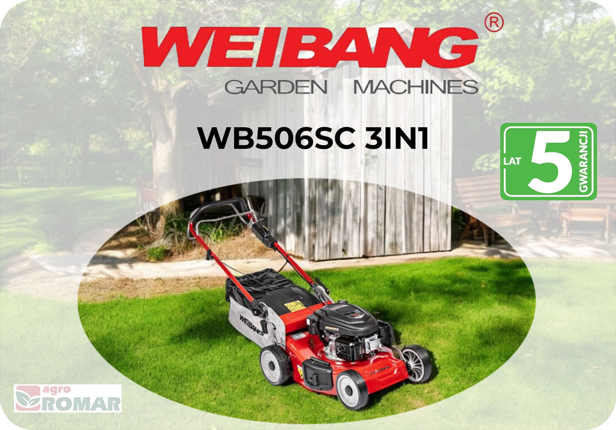 Kosiarka spalinowa Weibang WB506SC 3IN1